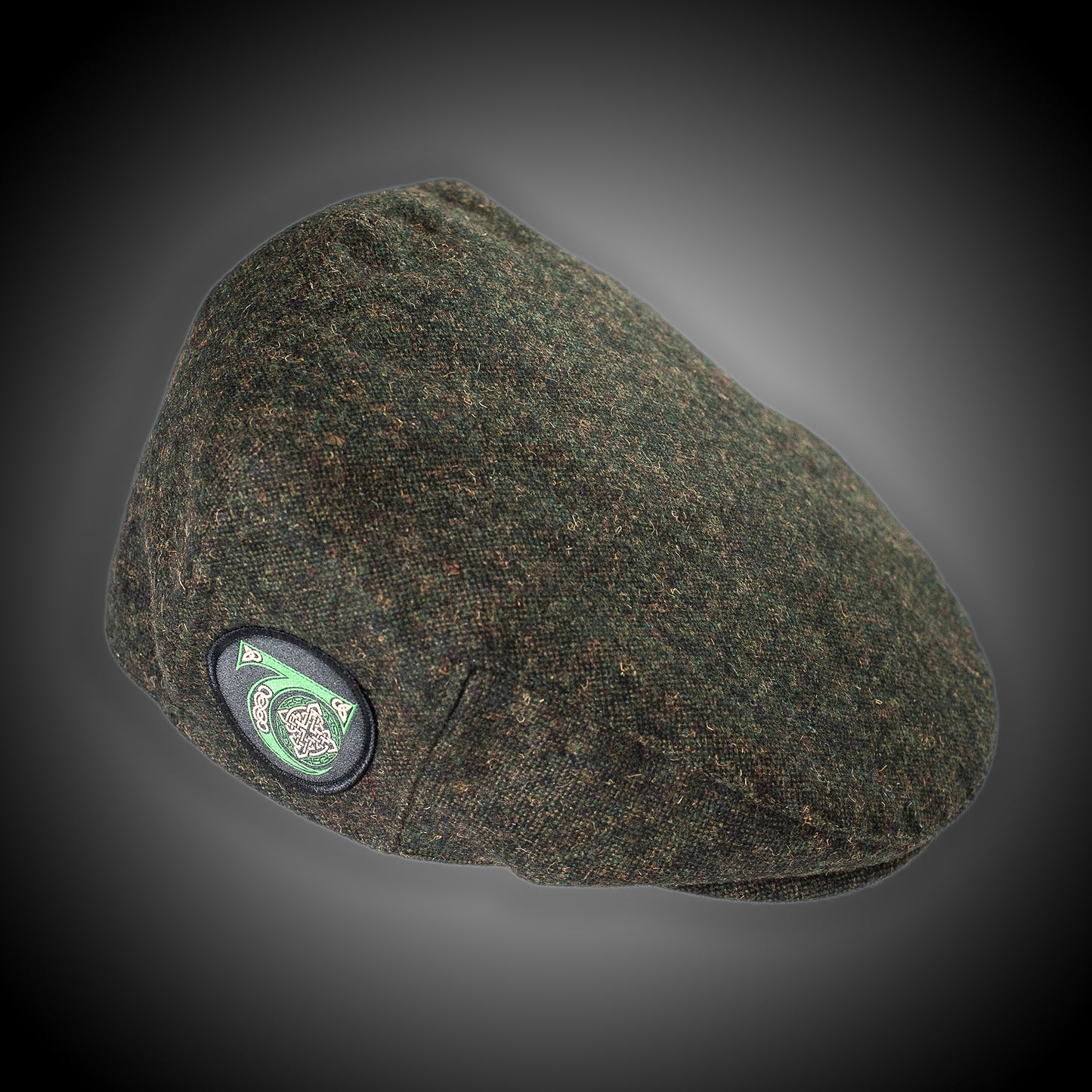 Flatcap mit Logo (forest)