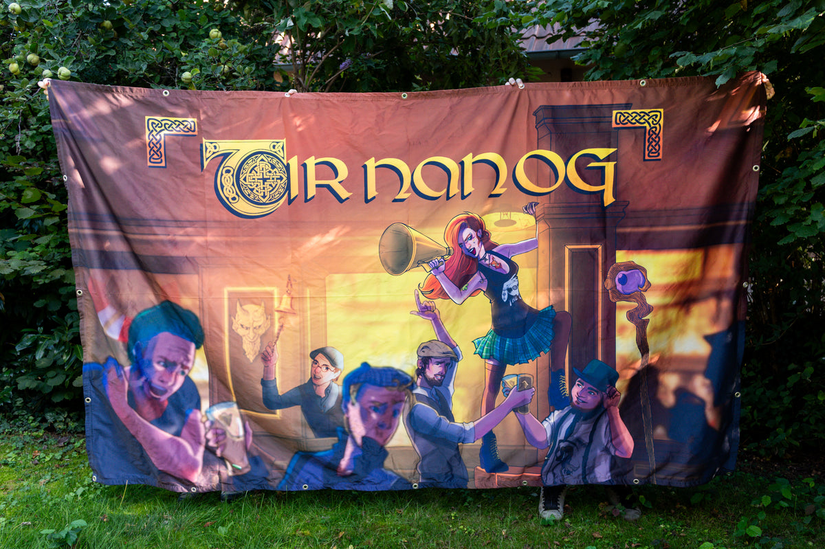 Sing Ye Bastards Tour - Backdrop