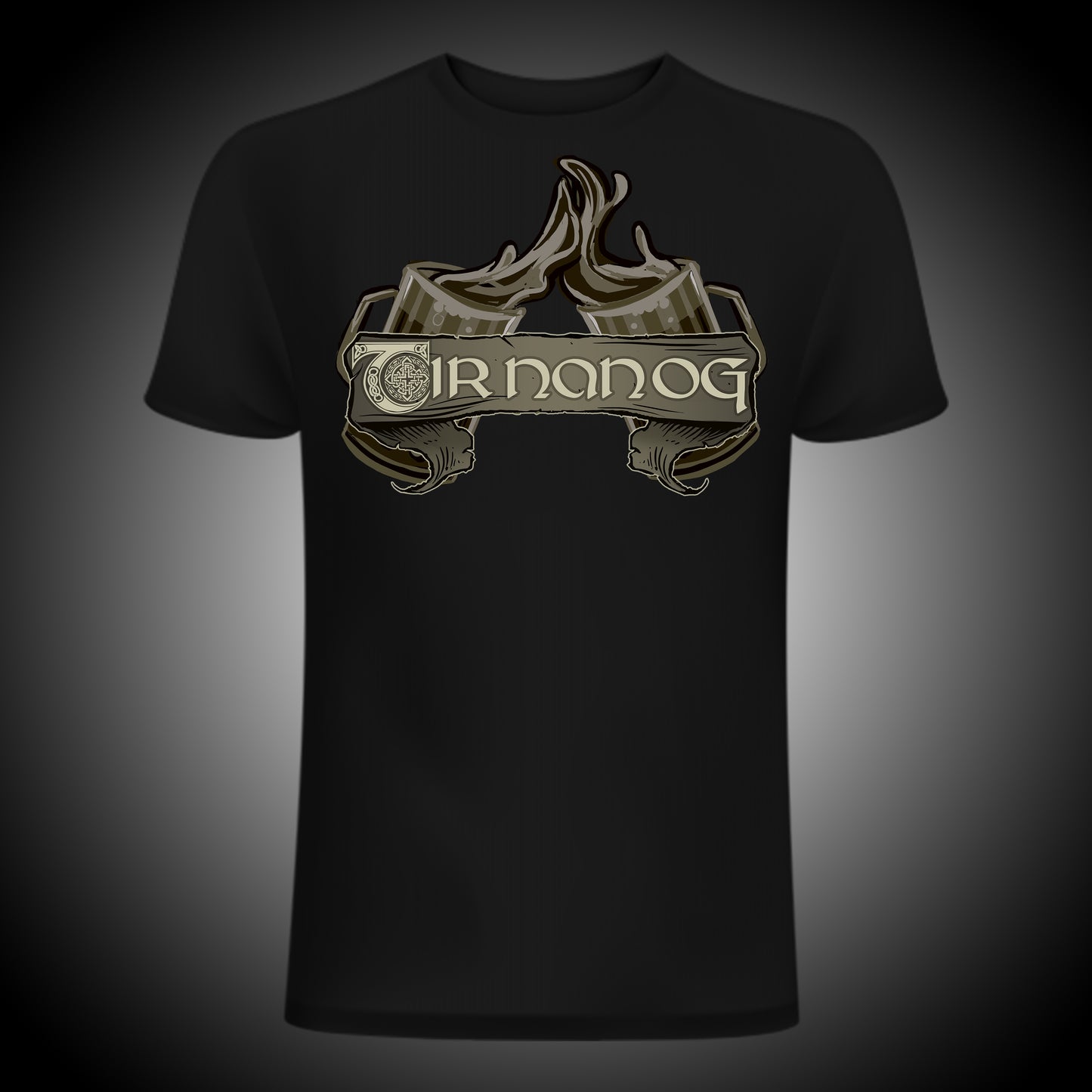 T-Shirt "Krüge" male