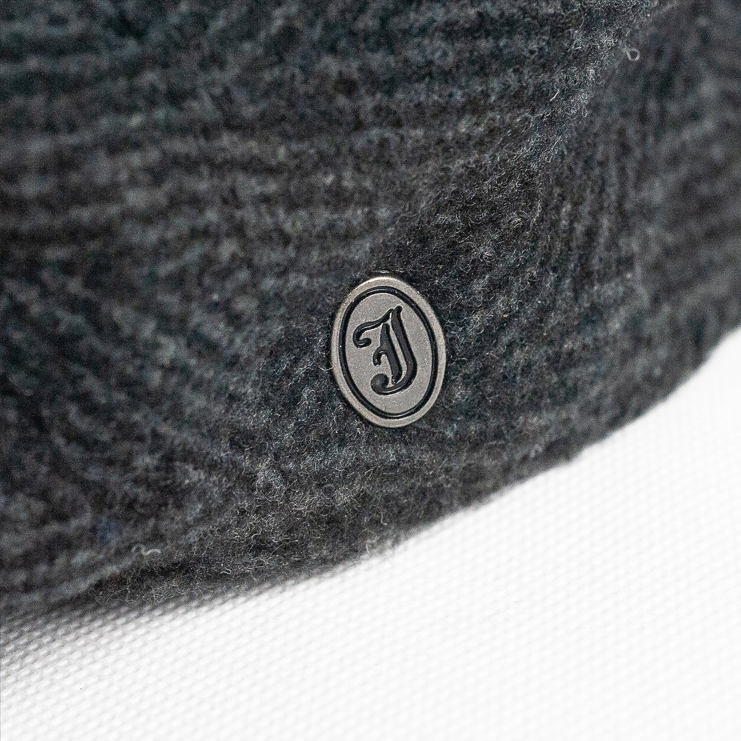 Flatcap mit Logo (anthrazit)