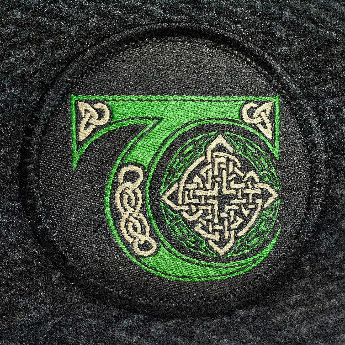 Flatcap mit Logo (anthrazit)